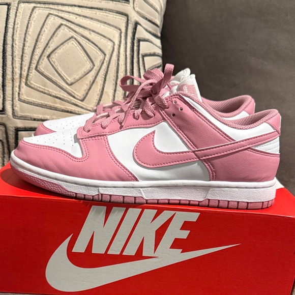 Nike Shoes - Nike Pink and White Dunks